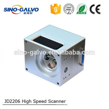 Grabador láser de escáner Galvo JD2206a Galvo Scanner de alta velocidad de 10 mm